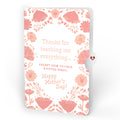 Stitched with Love Mother’s Day HeartFelt Charm Card™ and Poppies Garden Frame Sentiment Set for Mom