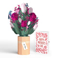 Mother’s Day Bouquet and Bold Petal Pattern Sentiment Set for Mom