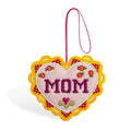 Stitched with Love Mother’s Day HeartFelt Charm Card™ and Bold Petal Pattern Sentiment Set for Mom