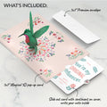 Sweetest Hummingbird Mother’s Day Pop-Up Card and Original Bloom Tribute Sentiment Set for Mom