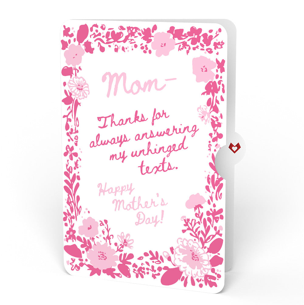 Cherry Blossom Mother’s Day Pop-Up Card and Blushing Garden Frame Sentiment Set for Mom