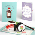 Soy Glad You're in My Life Sushi Mother’s Day Pop-Up Card and Sentiment Set for Mom
