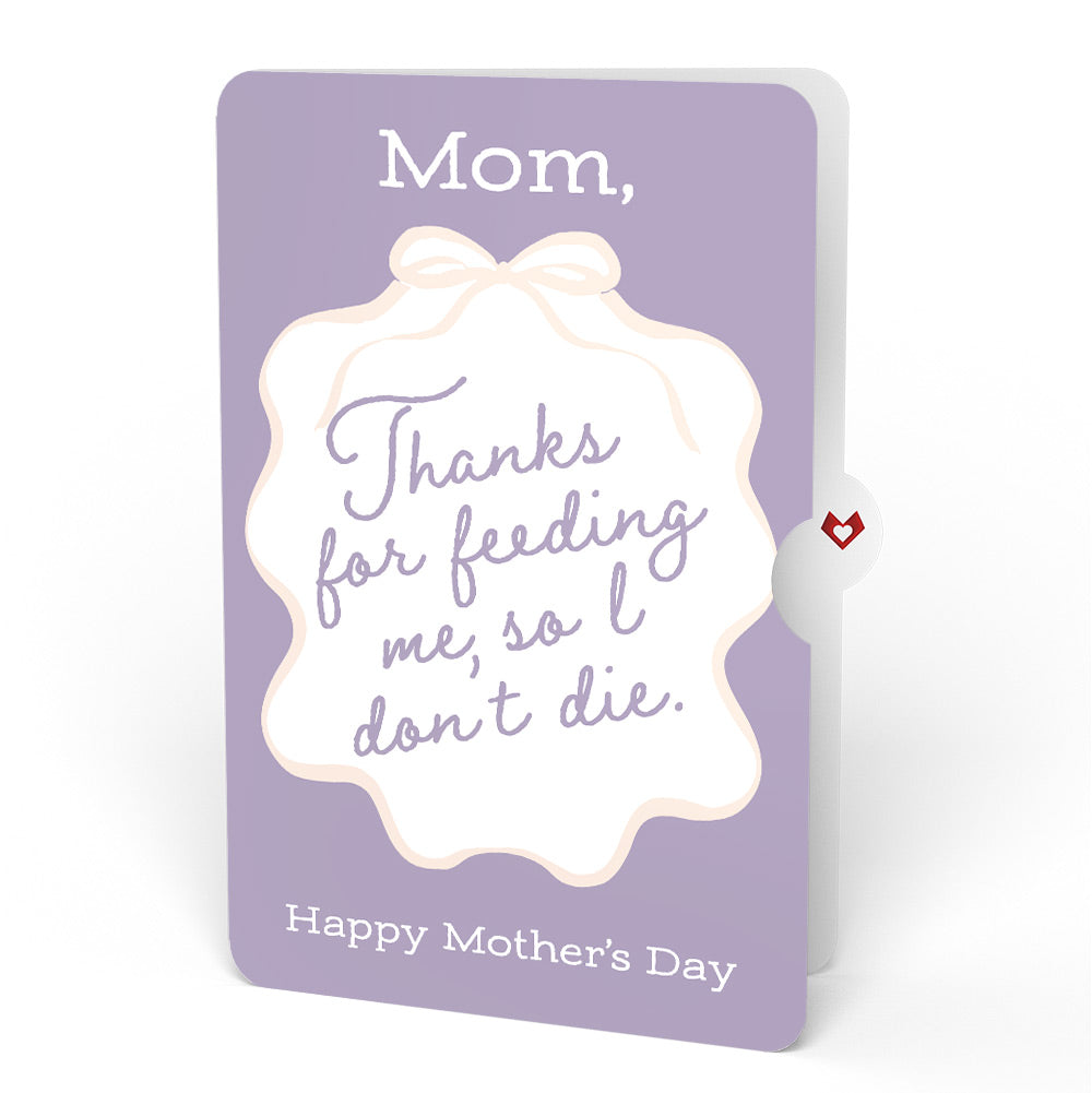 You Bake the World a Better Place Mother’s Day Pop-Up Card and Sentiment Set for Mom