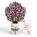 Sun-dappled Cherry Blossom Mother’s Day Suncatcher Bouquet and Sentiment Set for Mother-in-Law