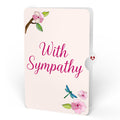 Sun-dappled Cherry Blossom Sympathy Suncatcher Bouquet and Sentiment Set