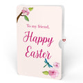 Sun-dappled Cherry Blossom Easter Suncatcher Bouquet and Sentiment Set for Friend