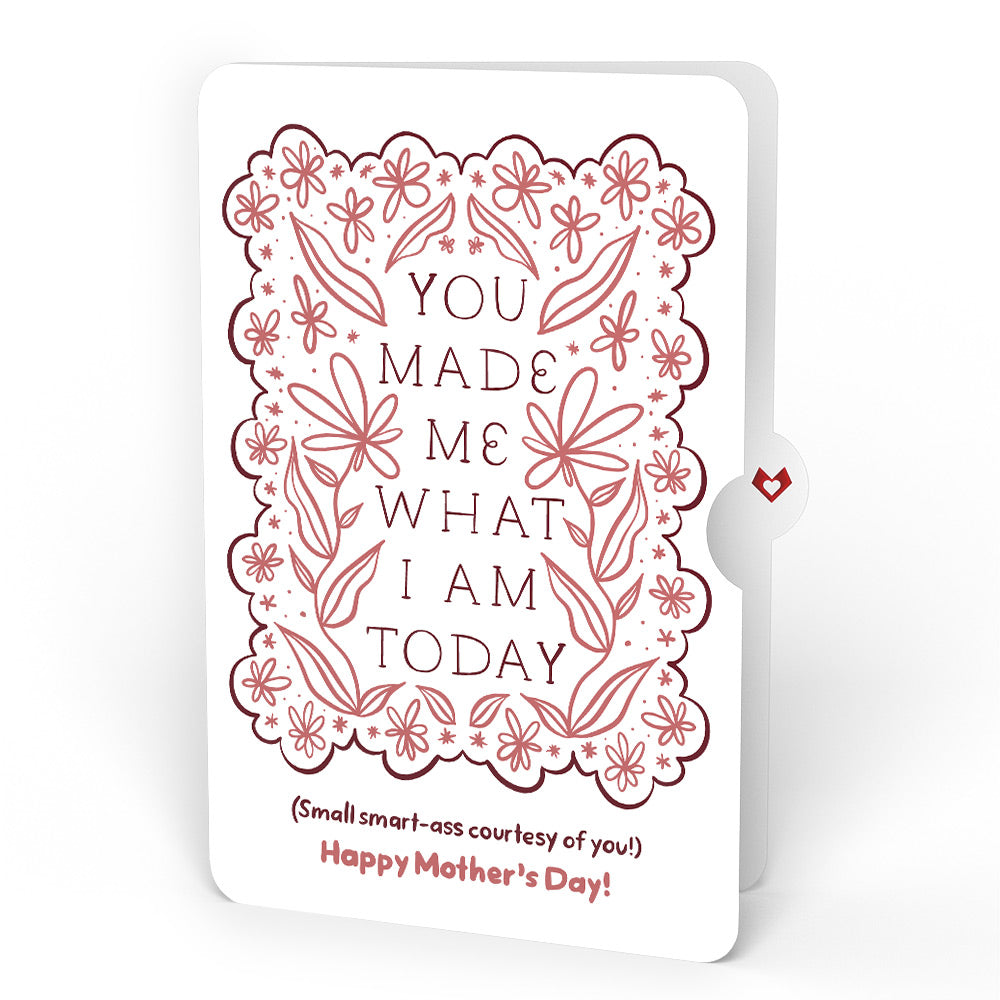 Sunlit Hydrangeas Mother’s Day Suncatcher Bouquet and Folk Floral Gratitude Sentiment Set for Mom