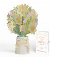 Gilded Daffodil Mother’s Day Luxe Bouquet and Retro Bloom Sass Sentiment Set for Mom