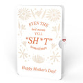 Opulent Rose Mother’s Day Luxe Bouquet and Retro Bloom Sass Sentiment Set for Mom