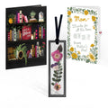 Novel Day Mother’s Day Petal Pressed™ Bookmark Card and Golden Wildflower Frame Sentiment Set for Mom