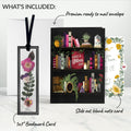 Novel Day Mother’s Day Petal Pressed™ Bookmark Card and Golden Wildflower Frame Sentiment Set for Mom