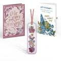 Our Story Mother’s Day Petal Pressed™ Bookmark Card and Layered Leaf Harmony Sentiment Set for Mom