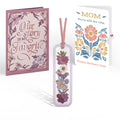 Our Story Mother’s Day Petal Pressed™ Bookmark Card and Folk Art Bloom Sentiment Set for Mom