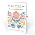 Our Story Mother’s Day Petal Pressed™ Bookmark Card and Folk Art Bloom Sentiment Set for Mom