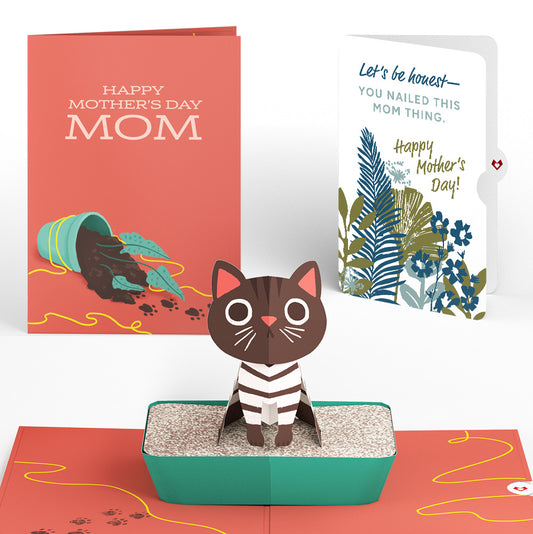 Thanks for Putting Up with My Crap Mother’s Day Pop-Up Card and Layered Leaf Harmony Sentiment Set