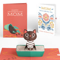 Thanks for Putting Up with My Crap Mother’s Day Pop-Up Card and Folk Art Bloom Sentiment Set for Mom