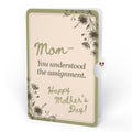 Garden Glow Mother’s Day Suncatcher Bouquet and Vintage Sketch Garden Sentiment Set for Mom