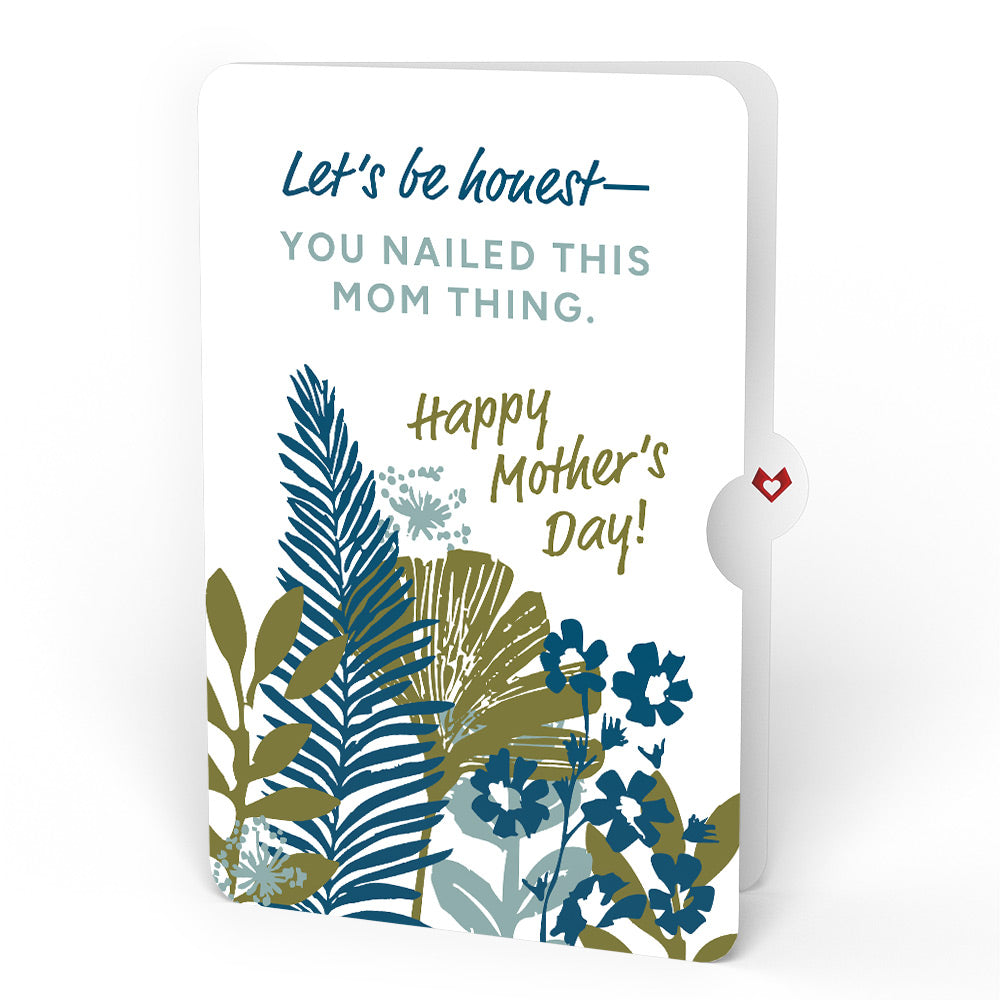 Garden Glow Mother’s Day Suncatcher Bouquet and Layered Leaf Harmony Sentiment Set