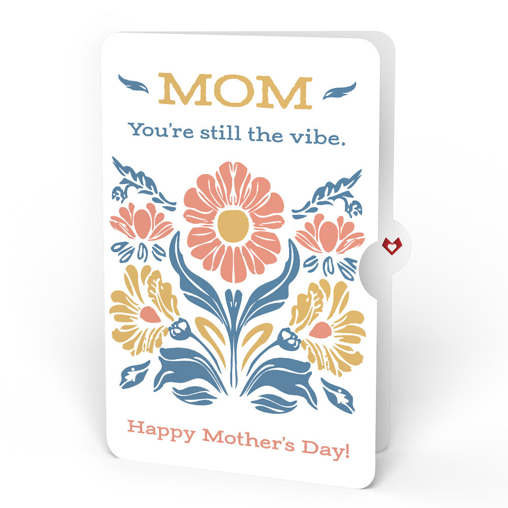 Garden Glow Mother’s Day Suncatcher Bouquet and Folk Art Bloom Sentiment Set for Mom
