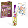 One for the Books Mother’s Day Petal Pressed™ Bookmark Card and Folk Art Bloom Sentiment Set for Mom