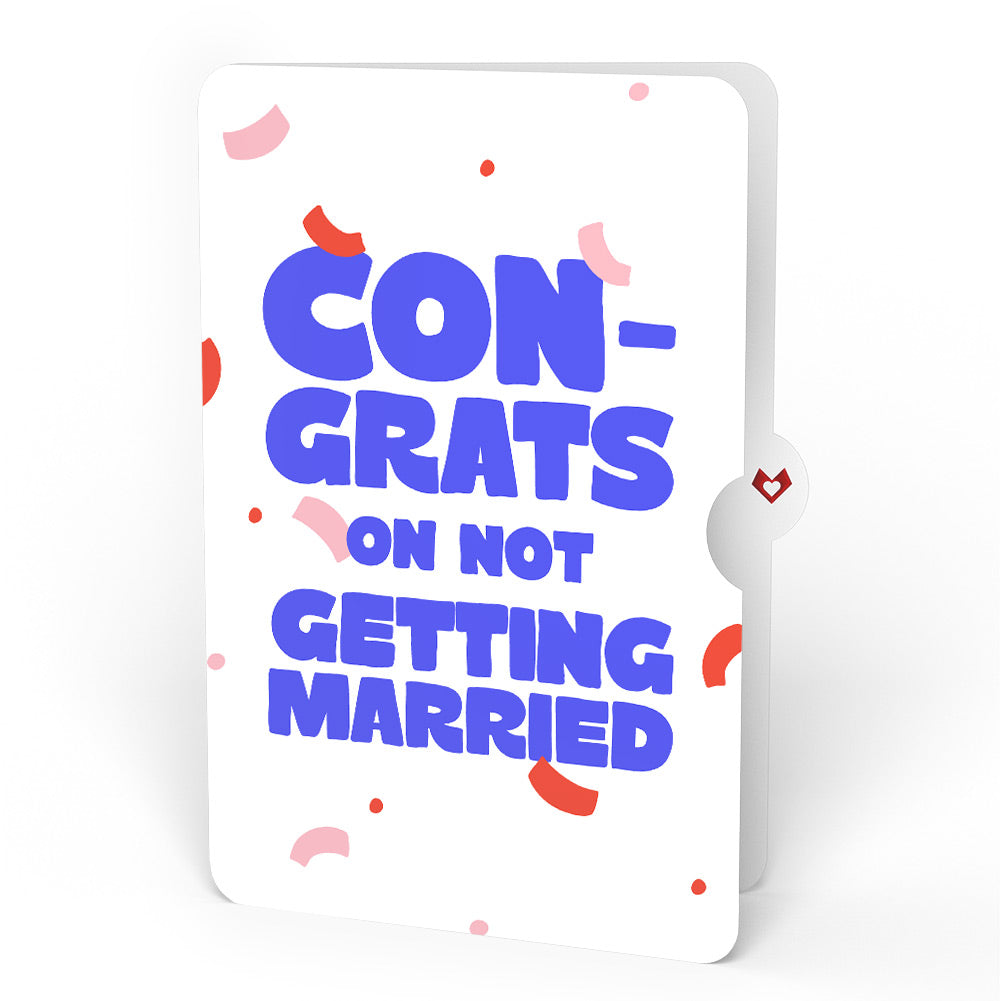Butterfiles Breakup Suncatcher Card and Playful Confetti Sentiment Set