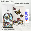 Butterfiles Breakup Suncatcher Card and Playful Confetti Sentiment Set