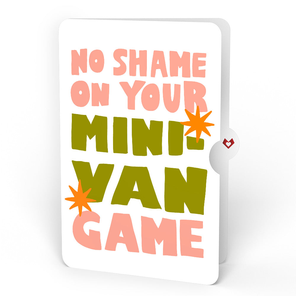 Vibrant Tulip Suncatcher Bouquet and Minivan Chaos Humor Sentiment Set