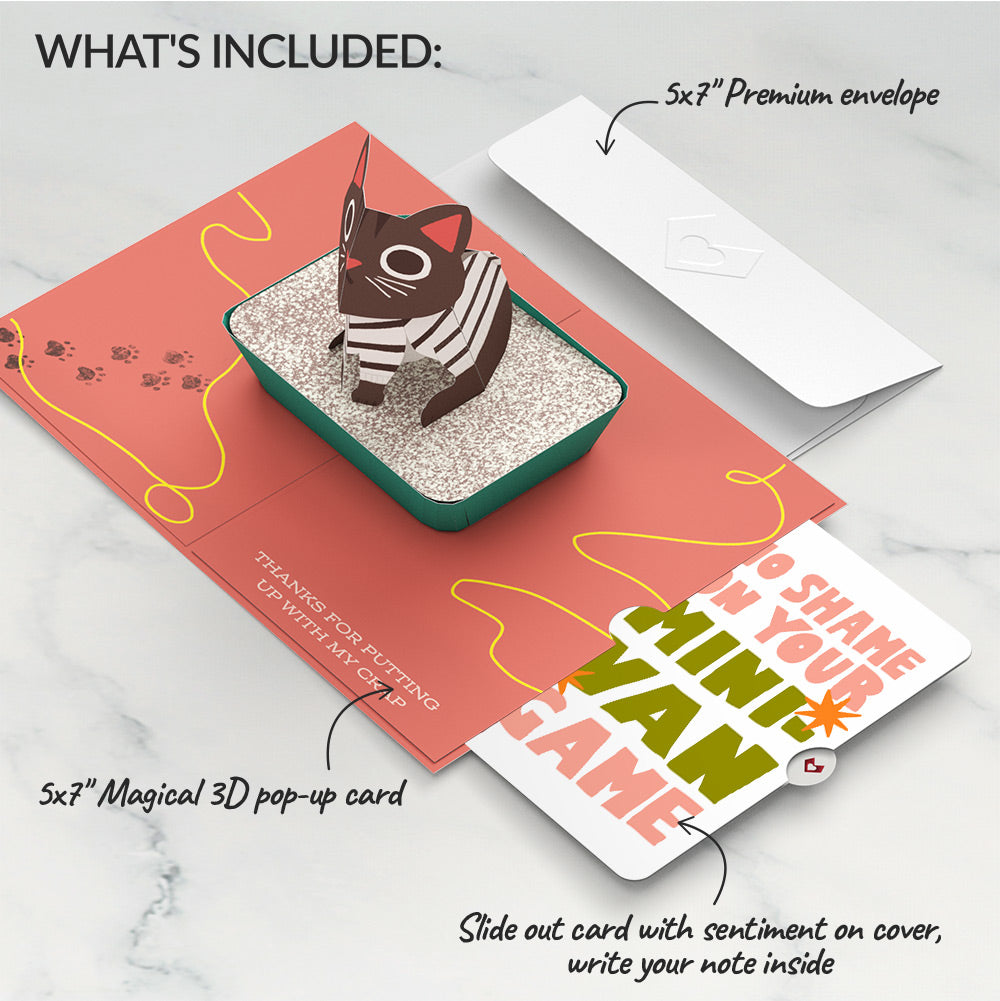 Thanks for Putting Up with My Crap Mother's Day Pop-Up Card and Minivan Chaos Humor Sentiment Set