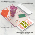 Mom Era Tumble Pop-Up Card and Minivan Chaos Humor Sentiment Set