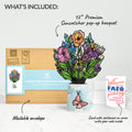 Garden Glow Mother's Day Suncatcher Bouquet and FAFO Era Sentiment Set