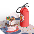 Holy Smokes You're Old Birthday Pop-Up Card and Parenthood Humor Sentiment Set