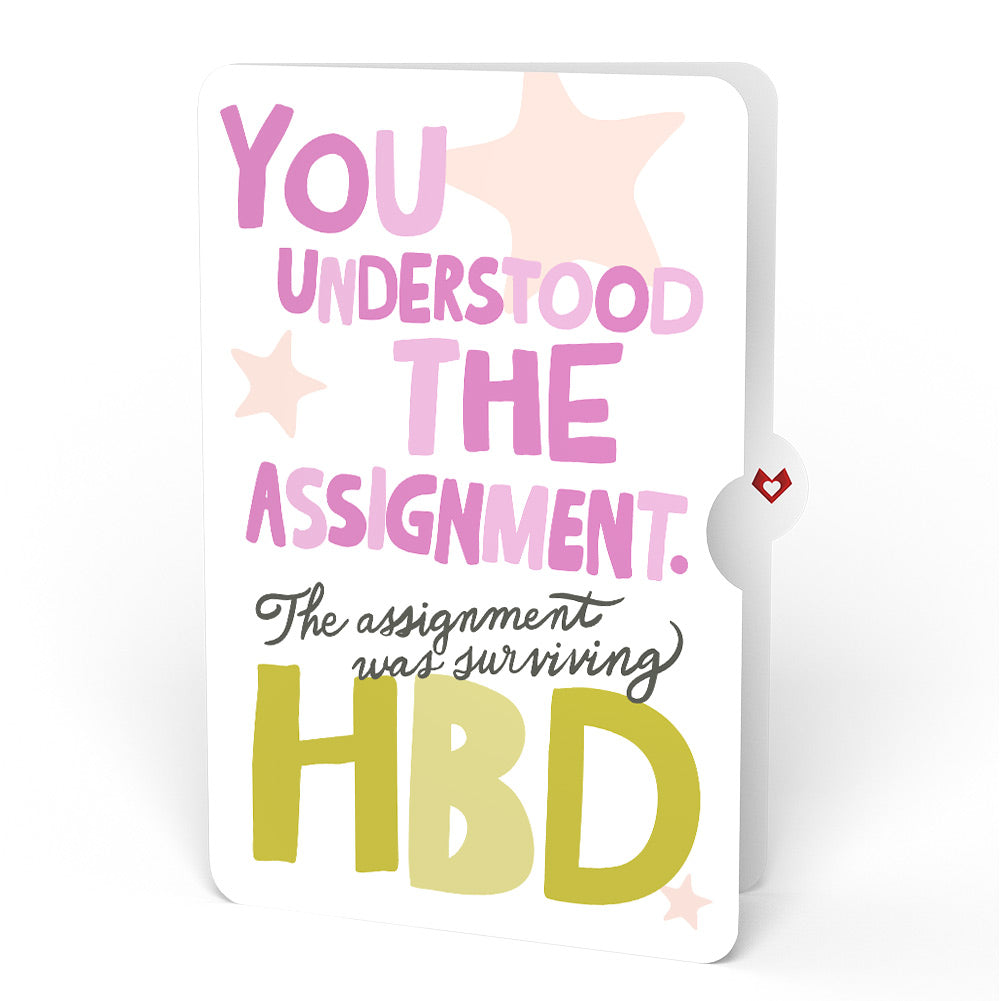 Holy Smokes You're Old Birthday Pop-Up Card and Surviving Assignment Sentiment Set