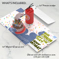 Holy Smokes You're Old Birthday Pop-Up Card and Metabolism Left The Chat Sentiment Set