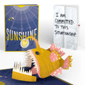 You Are My Sunshine Anglerfish Love Pop-Up Card and Committed Situationship Sentiment Set