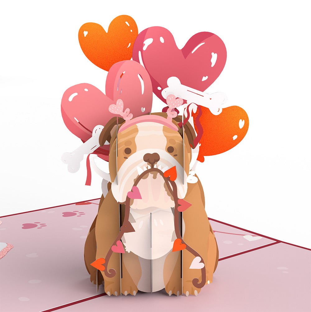 Love Dog Birthday Pop-Up Card and Sentiment Set