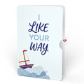 Light of My Life Love Light-Up Pop-Up Card and Sailing Admiration Sentiment Set