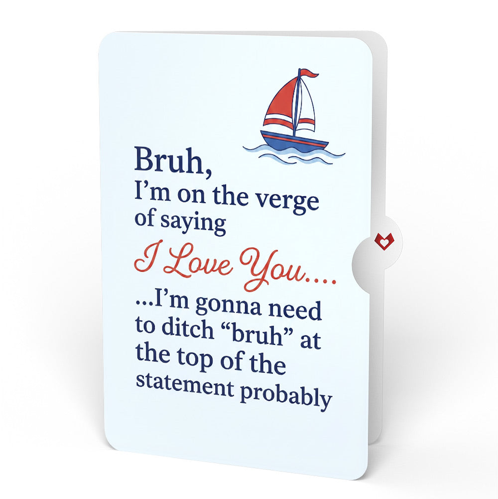 Light of My Life Love Light-Up Pop-Up Card and Sailing Verge Love Sentiment Set