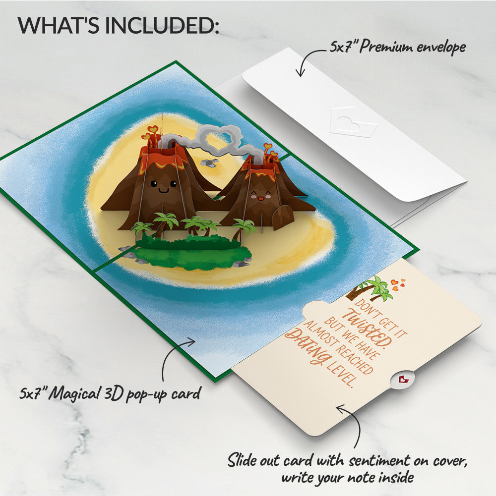 I Lava You Love Pop-Up Card and Twisted Palm Sentiment Set