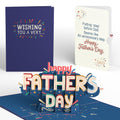 Happy Father's Day Pop-Up Card and Unnecessary Step Sentiment Set for Dad