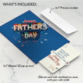 Happy Father's Day Pop-Up Card and Unnecessary Step Sentiment Set for Dad