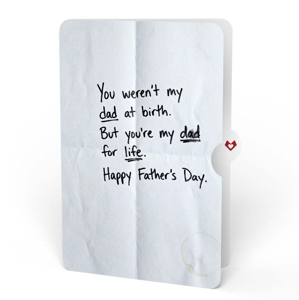 Happy Father's Day Pop-Up Card and Dad For Life Sentiment Set