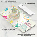 Sprinkles Birthday Cake Pop-Up Card and Thank You Excuse Sentiment Set