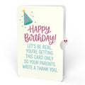 Sprinkles Birthday Cake Pop-Up Card and Thank You Excuse Sentiment Set