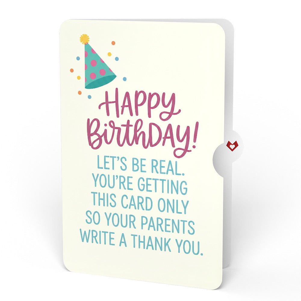 Sprinkles Birthday Cake Pop-Up Card and Thank You Excuse Sentiment Set