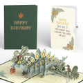 Stegosaurus 1st Birthday Pop-Up Card and Sentiment Set