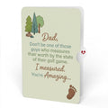 Father's Day Bigfoot Legend Pop-Up Card and Golf Measure Amazing Sentiment Set for Dad