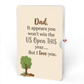 Father's Day Bigfoot Legend Pop-Up Card and US Open Love Sentiment Set for Dad