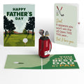 Best Dad By Par Father's Day Pop-Up Card and US Open Loss Sentiment Set for Dad