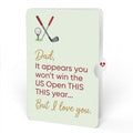 Best Dad By Par Father's Day Pop-Up Card and US Open Loss Sentiment Set for Dad