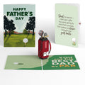 Best Dad By Par Father's Day Pop-Up Card and Lost Your Gifts Sentiment Set for Dad
